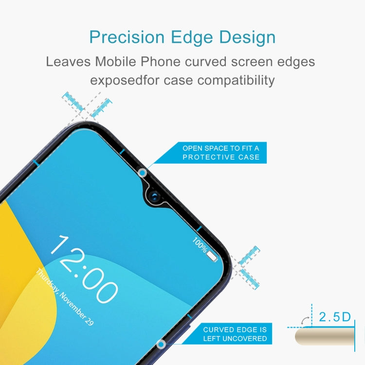 For Doogee X90 10 PCS 0.26mm 9H 2.5D Tempered Glass Film
