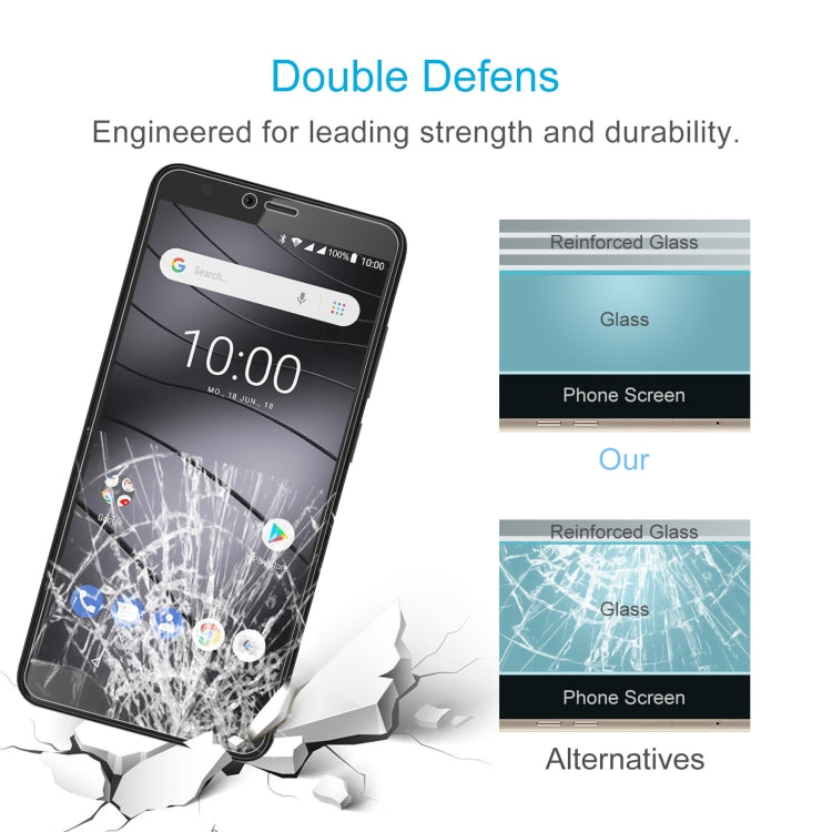 For Gigaset GS100 10 PCS 0.26mm 9H 2.5D Tempered Glass Film