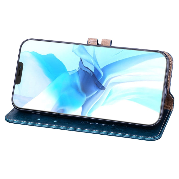 For iPhone 12 Pro Max Business Style Oil Wax Texture Horizontal Flip Leather Case with Holder & Card Slots & Wallet