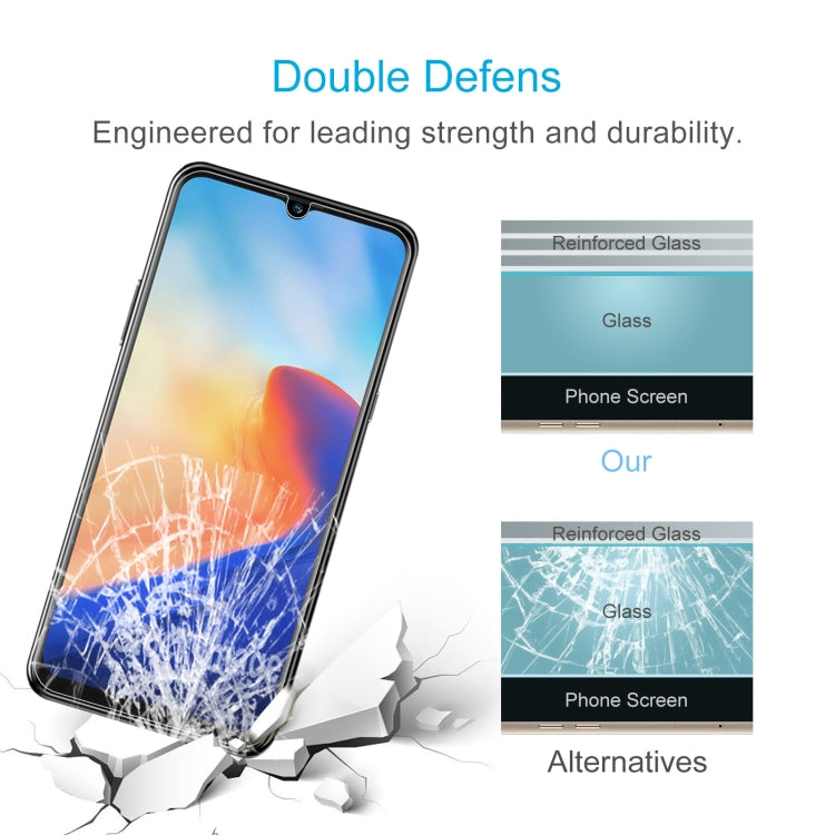 For Blackview A80 / A80s 50 PCS 0.26mm 9H 2.5D Tempered Glass Film