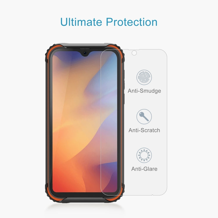 For Blackview BV5900 50 PCS 0.26mm 9H 2.5D Tempered Glass Film