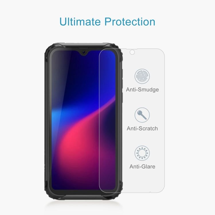 For Blackview BV5900 Pro 50 PCS 0.26mm 9H 2.5D Tempered Glass Film