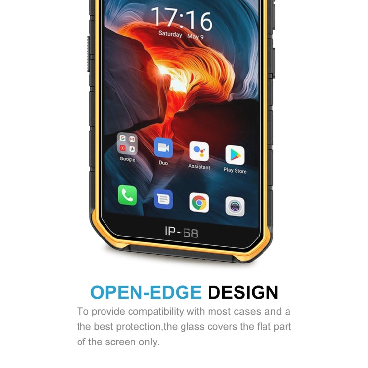 For Ulefone Armor X7 Pro 50 PCS 0.26mm 9H 2.5D Tempered Glass Film