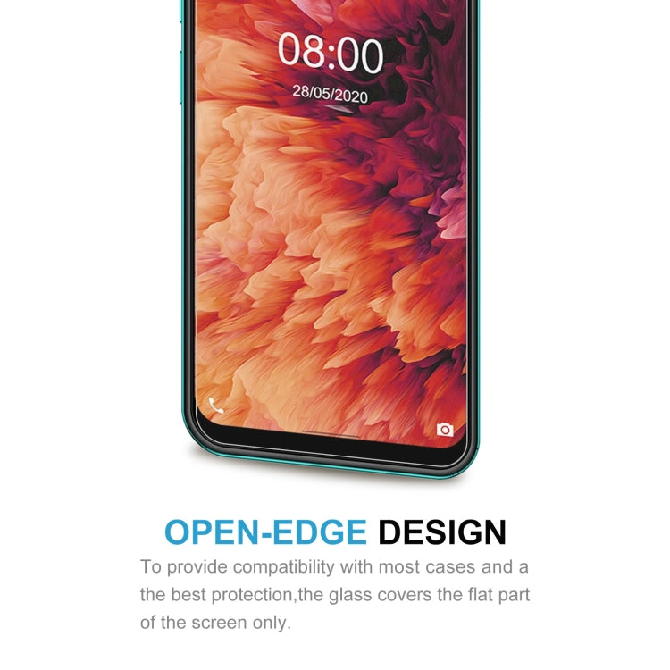 For Ulefone Note 8P / Note 8 50 PCS 0.26mm 9H 2.5D Tempered Glass Film