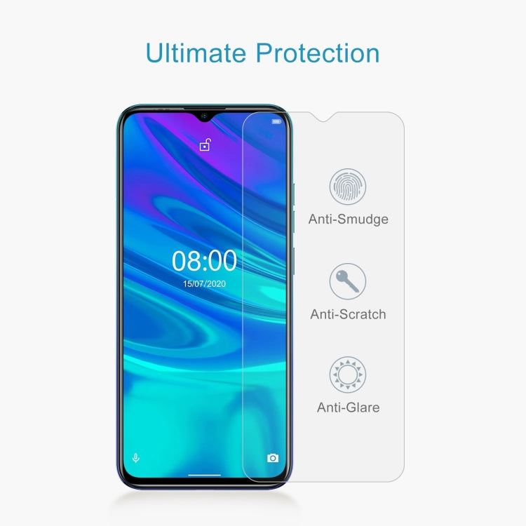 For Ulefone Note 9P 50 PCS 0.26mm 9H 2.5D Tempered Glass Film