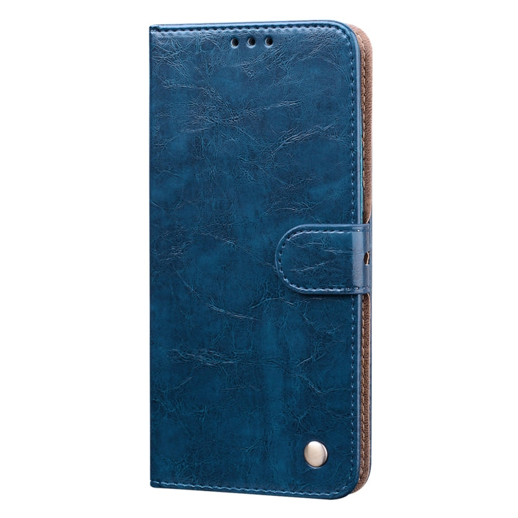 For Huawei Y8P / Enjoy 10S Business Style Oil Wax Texture Horizontal Flip Leather Case with Holder & Card Slots & Wallet