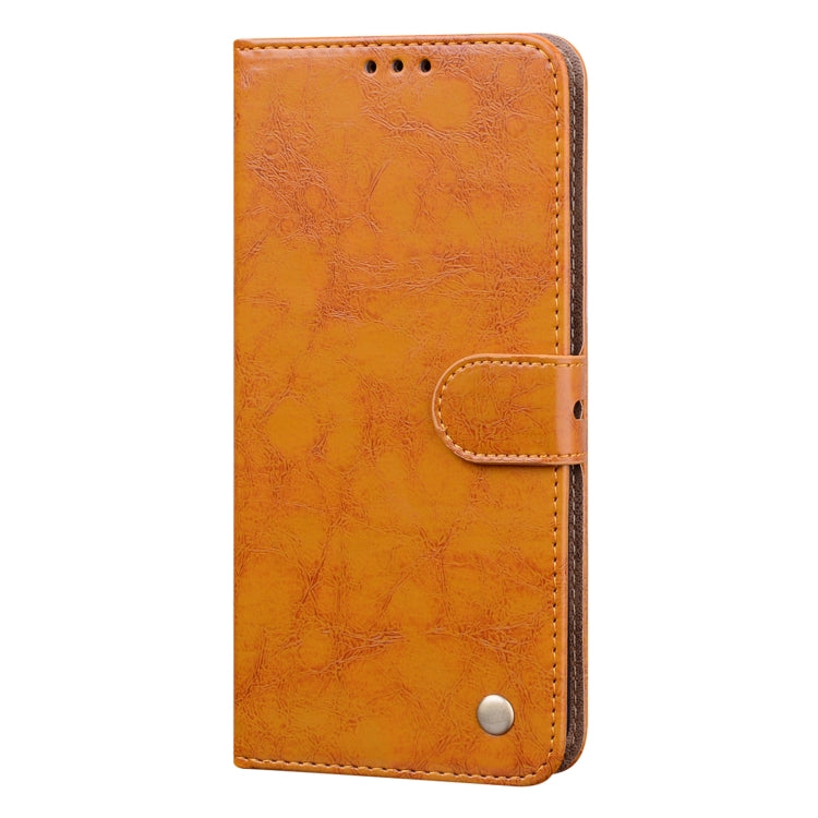 For Huawei Y8P / Enjoy 10S Business Style Oil Wax Texture Horizontal Flip Leather Case with Holder & Card Slots & Wallet