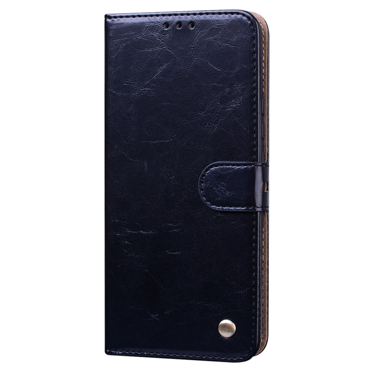 For Huawei Honor 30 Business Style Oil Wax Texture Horizontal Flip Leather Case with Holder & Card Slots & Wallet