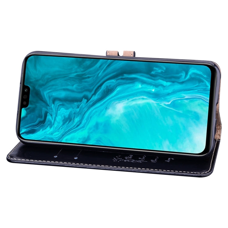 For Huawei Honor 9X Lite Business Style Oil Wax Texture Horizontal Flip Leather Case with Holder & Card Slots & Wallet