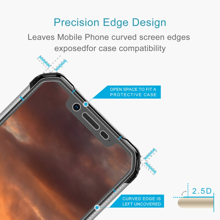 For Blackview BV9600 E 50 PCS 0.26mm 9H 2.5D Tempered Glass Film