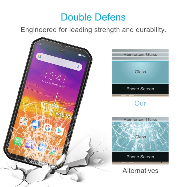For Blackview BV9900 Pro 50 PCS 0.26mm 9H 2.5D Tempered Glass Film