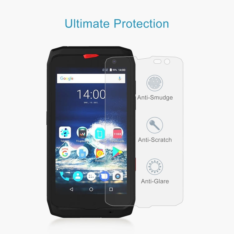 For Crosscall Action X3 50 PCS 0.26mm 9H 2.5D Tempered Glass Film