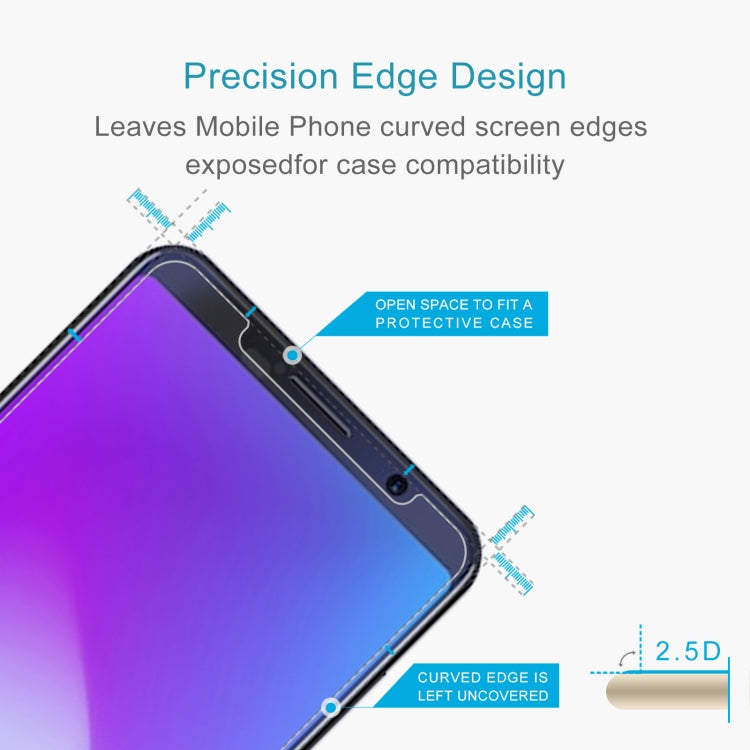 For Cubot Power 50 PCS 0.26mm 9H 2.5D Tempered Glass Film