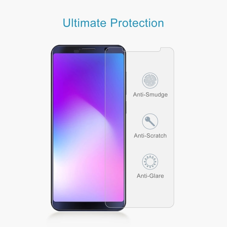 For Cubot Power 50 PCS 0.26mm 9H 2.5D Tempered Glass Film