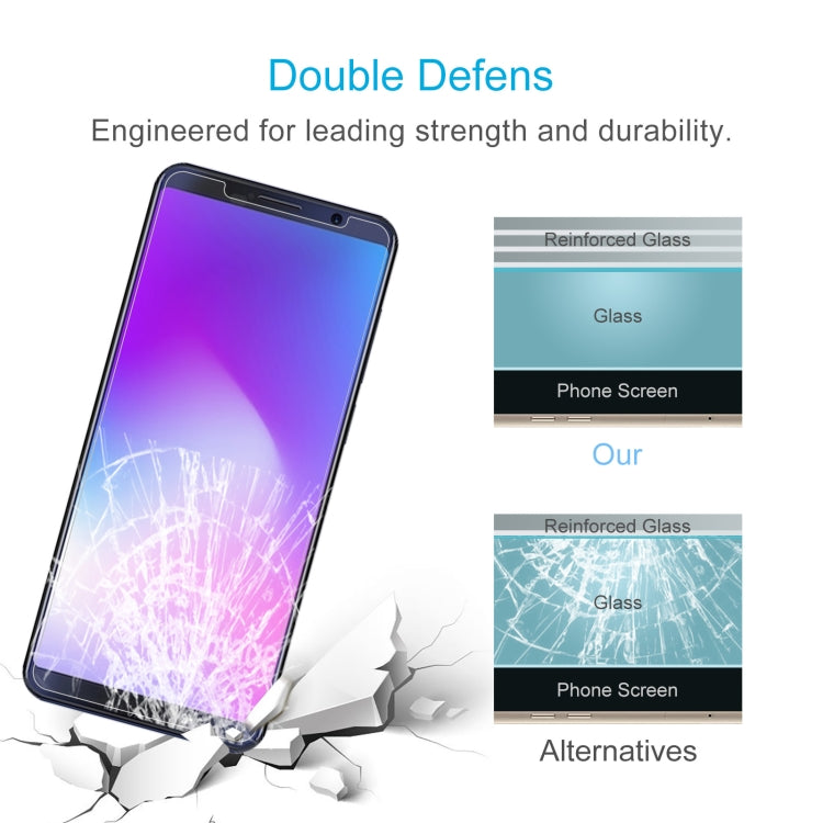 For Cubot Power 50 PCS 0.26mm 9H 2.5D Tempered Glass Film