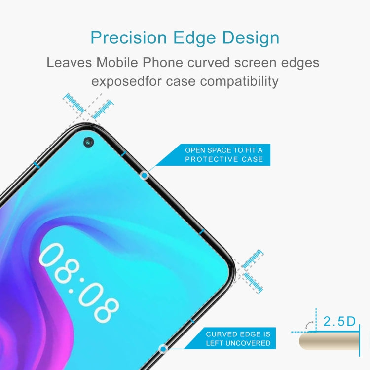 For Cubot X30 50 PCS 0.26mm 9H 2.5D Tempered Glass Film