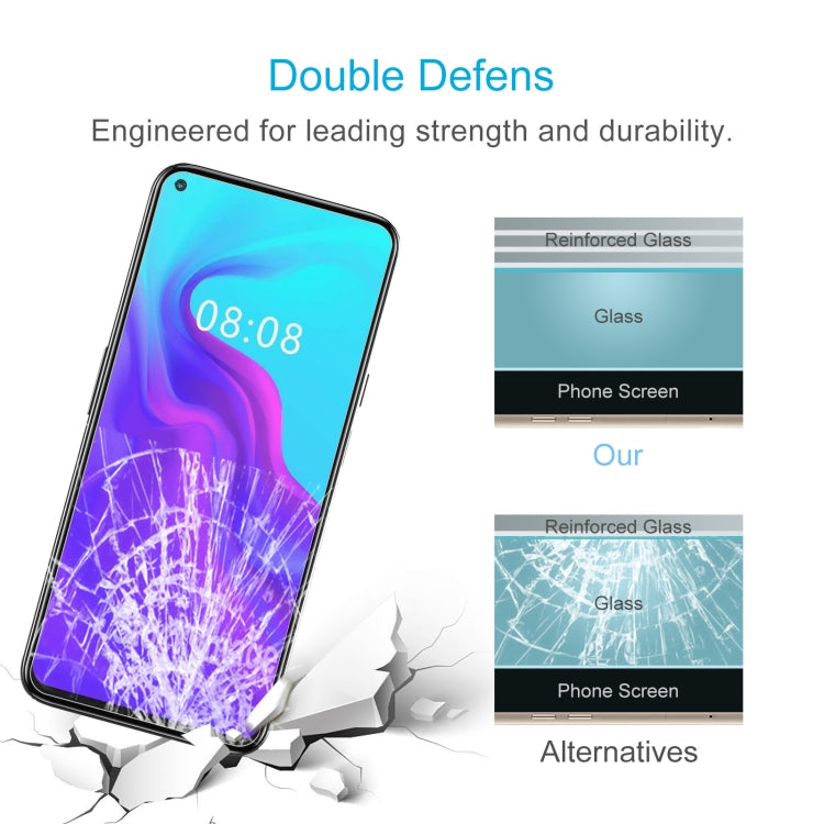 For Cubot X30 50 PCS 0.26mm 9H 2.5D Tempered Glass Film