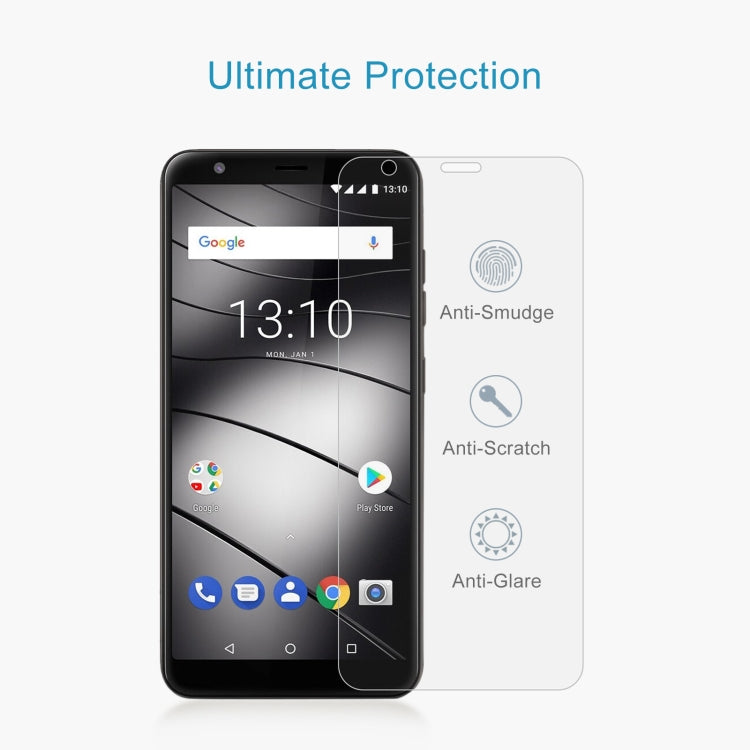 For Gigaset GS280 50 PCS 0.26mm 9H 2.5D Tempered Glass Film