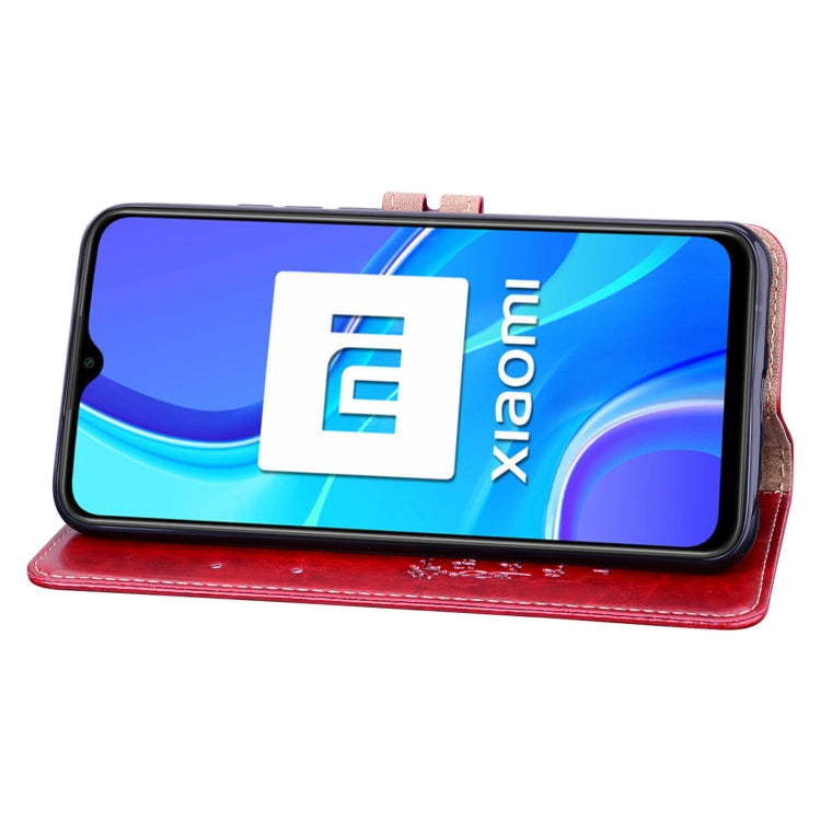 For Xiaomi Redmi 9 Business Style Oil Wax Texture Horizontal Flip Leather Case, with Holder & Card Slots & Wallet