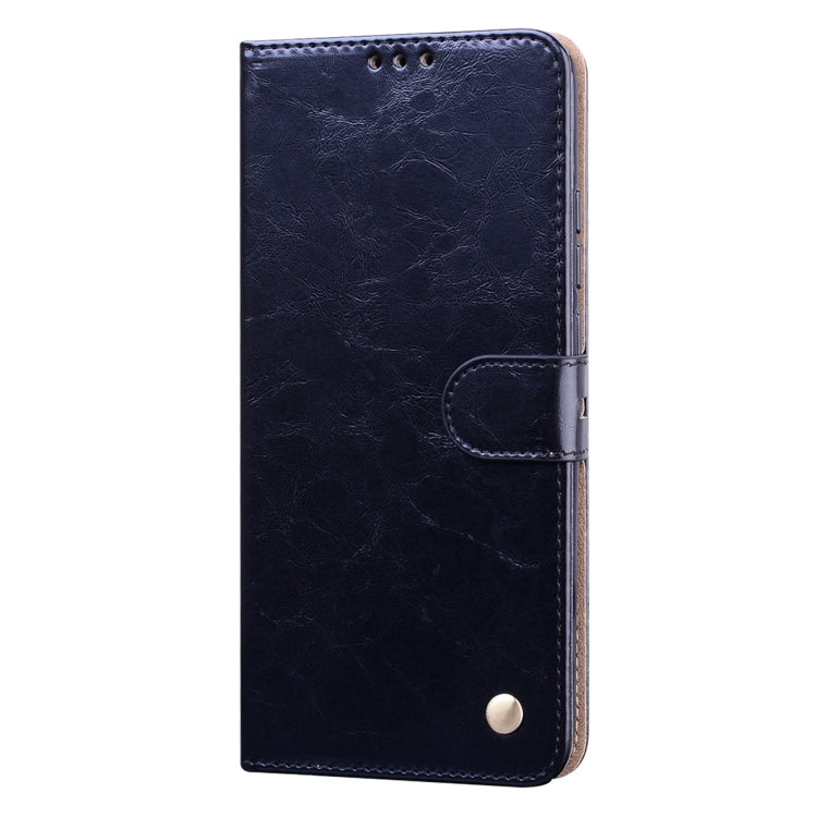 For Xiaomi Redmi 9C Business Style Oil Wax Texture Horizontal Flip Leather Case, with Holder & Card Slots & Wallet