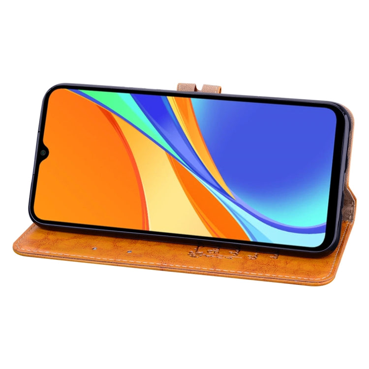 For Xiaomi Redmi 9C Business Style Oil Wax Texture Horizontal Flip Leather Case, with Holder & Card Slots & Wallet