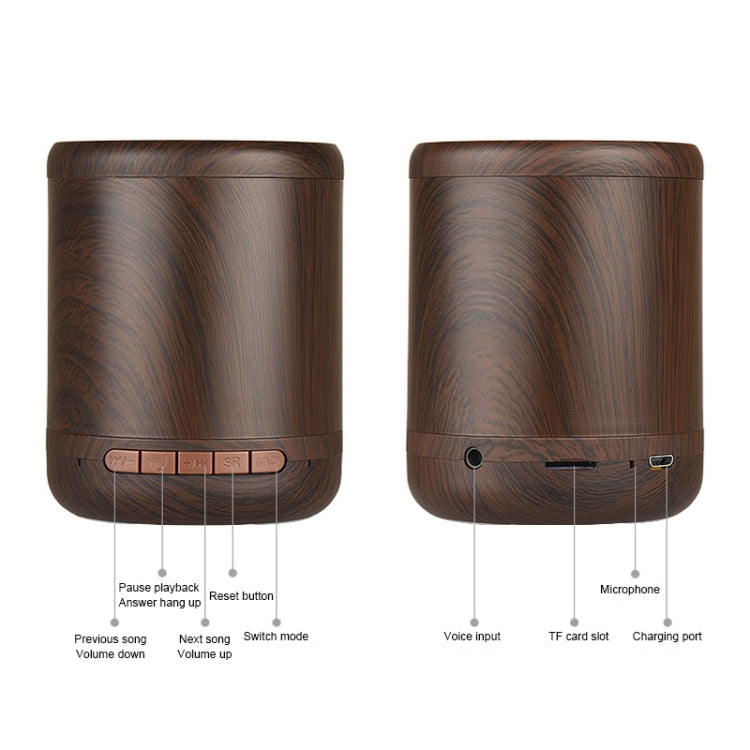 K2001 Portable Wooden Bluetooth Speaker