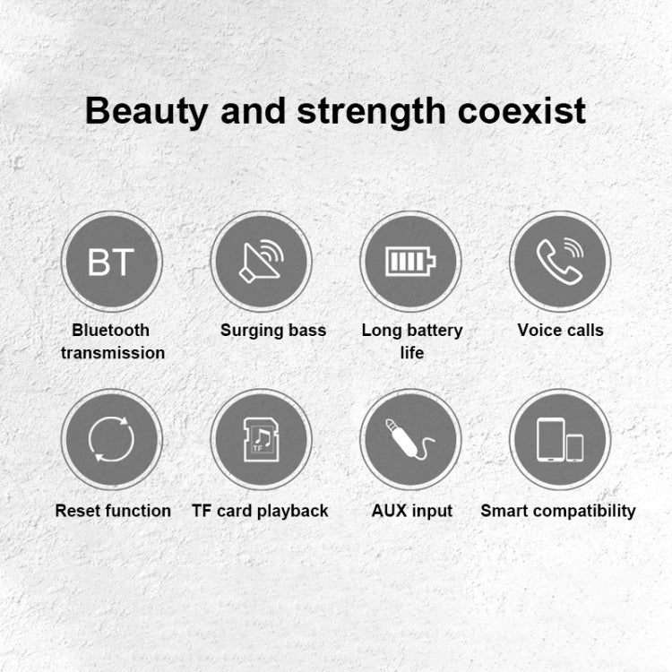 K2001 Portable Wooden Bluetooth Speaker