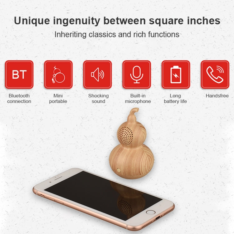 K2008 Gourd Shape Portable Bluetooth Speaker