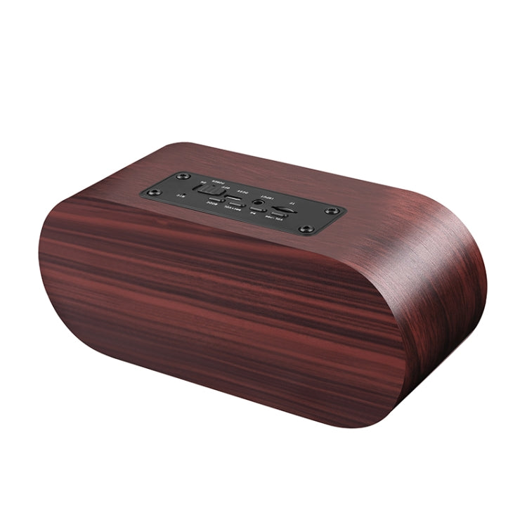 Q8 Bluetooth 4.2 Classic Wooden Double Horns Bluetooth Speaker