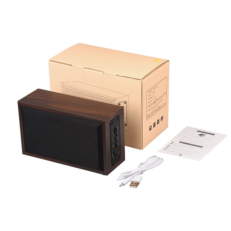 W20 Bluetooth 4.2 Simple Wooden Bluetooth Speaker