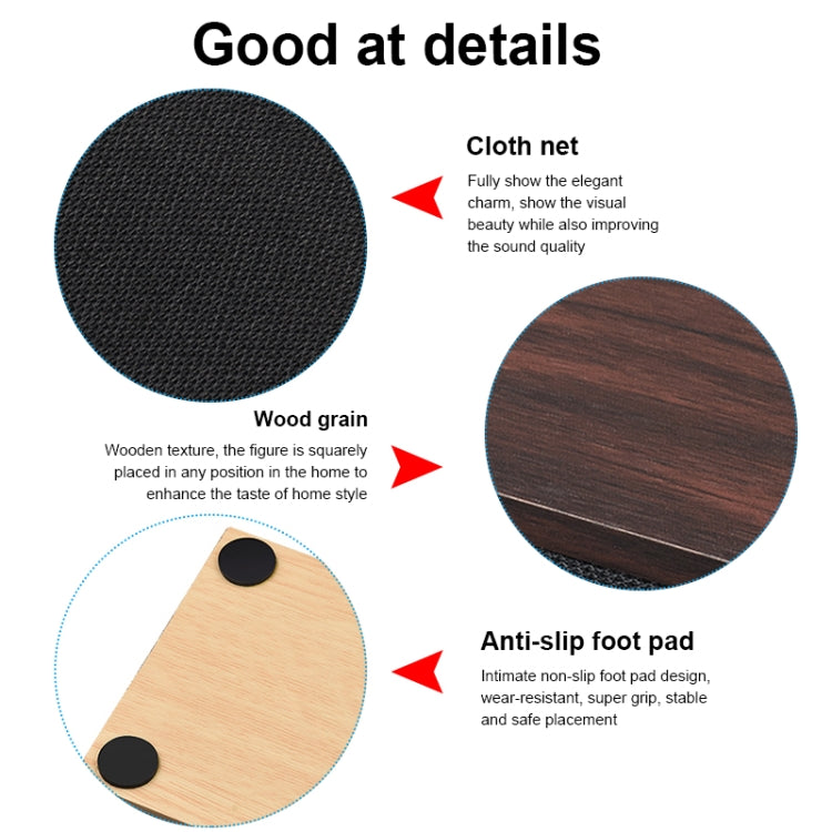 W20 Bluetooth 4.2 Simple Wooden Bluetooth Speaker