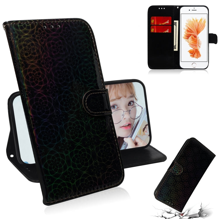 For iPhone 6 Plus & 6s Plus Solid Color Colorful Magnetic Buckle Horizontal Flip PU Leather Case with Holder & Card Slots & Wallet & Lanyard
