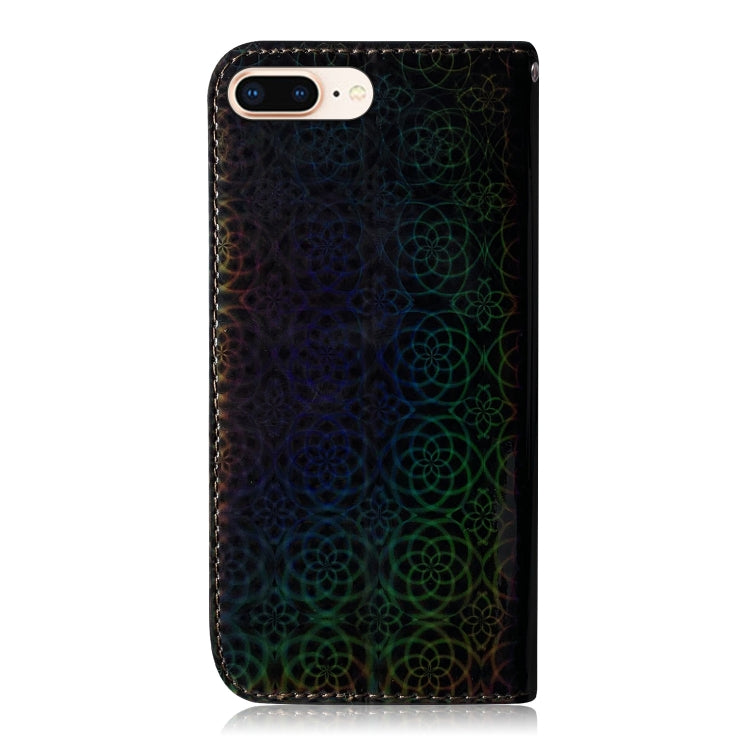 For iPhone 7 Plus / 8 Plus Solid Color Colorful Magnetic Buckle Horizontal Flip PU Leather Case with Holder & Card Slots & Wallet & Lanyard