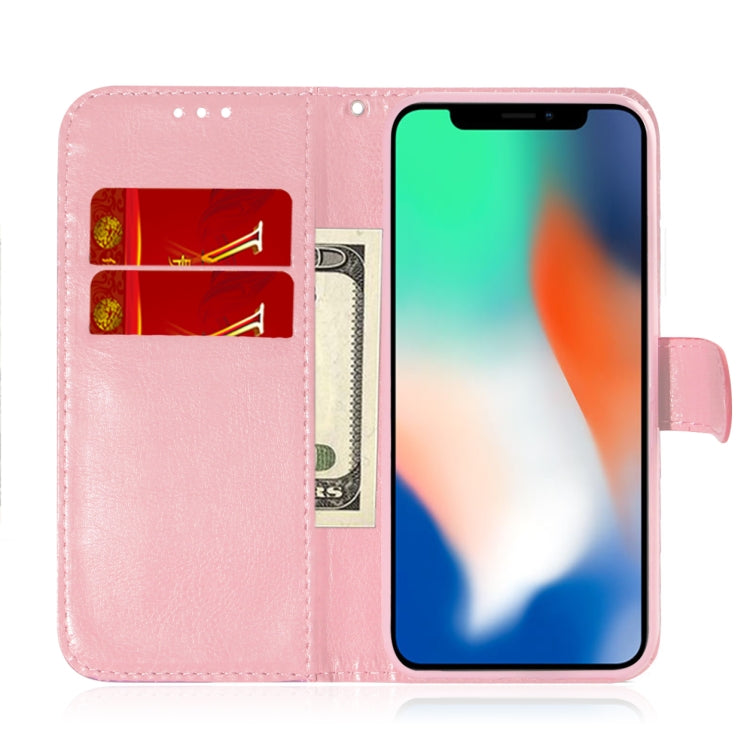 For iPhone X / XS Solid Color Colorful Magnetic Buckle Horizontal Flip PU Leather Case with Holder & Card Slots & Wallet & Lanyard