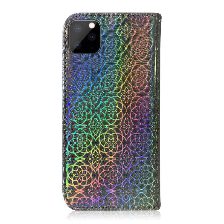For iPhone 11 Pro Max Solid Color Colorful Magnetic Buckle Horizontal Flip PU Leather Case with Holder & Card Slots & Wallet & Lanyard