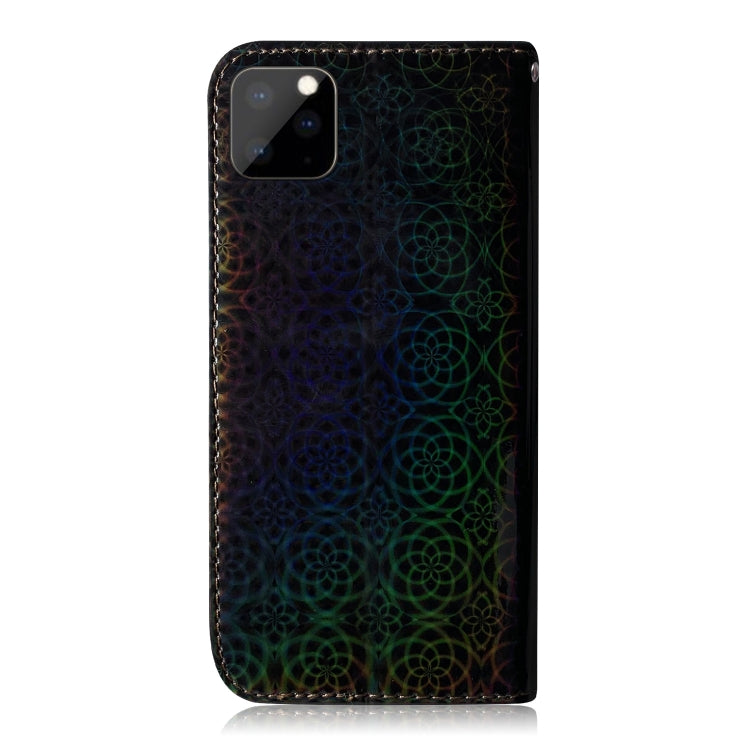 For iPhone 11 Pro Max Solid Color Colorful Magnetic Buckle Horizontal Flip PU Leather Case with Holder & Card Slots & Wallet & Lanyard