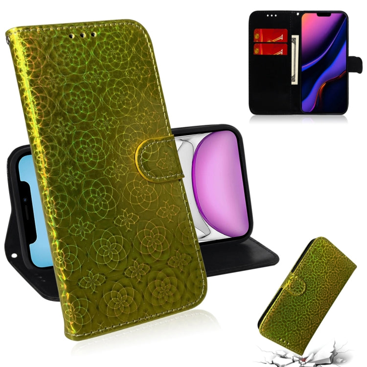 For iPhone 11 Solid Color Colorful Magnetic Buckle Horizontal Flip PU Leather Case with Holder & Card Slots & Wallet & Lanyard