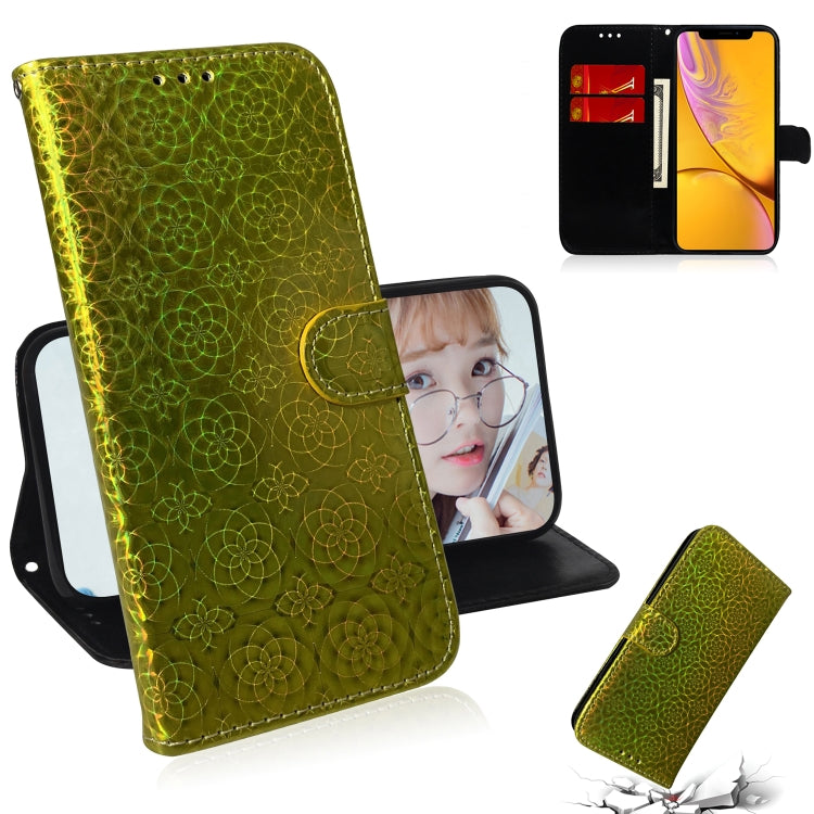 For iPhone XR Solid Color Colorful Magnetic Buckle Horizontal Flip PU Leather Case with Holder & Card Slots & Wallet & Lanyard