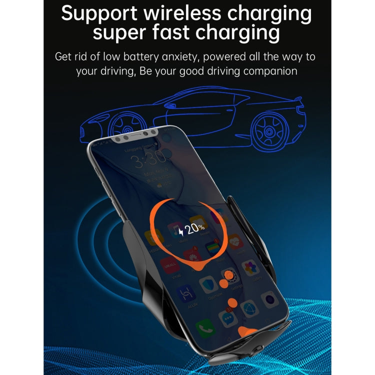 F3 Car Electric Infrared Sensor Wireless Charger Bracket