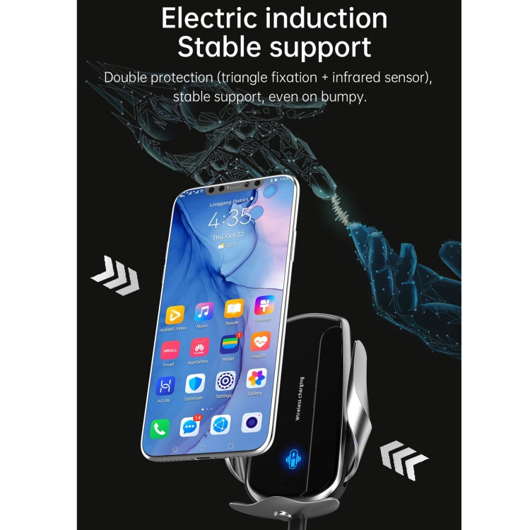 F3 Car Electric Infrared Sensor Wireless Charger Bracket