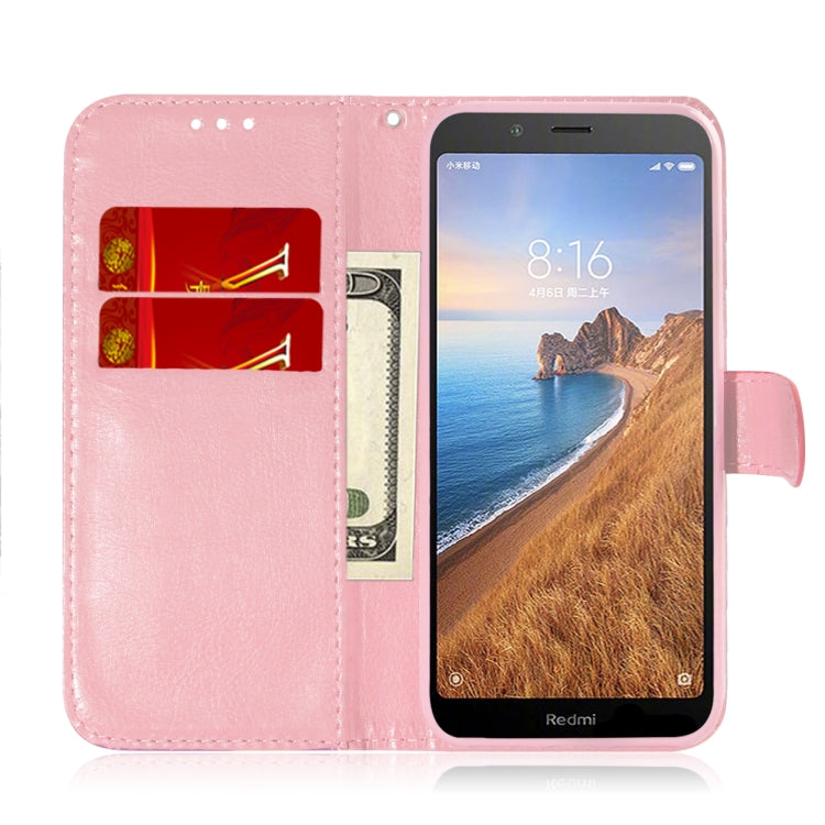 For Xiaomi Redmi 7A Solid Color Colorful Magnetic Buckle Horizontal Flip PU Leather Case with Holder & Card Slots & Wallet & Lanyard