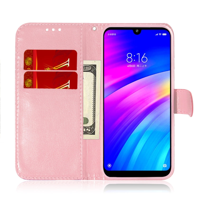 For Xiaomi Redmi 7 / Y3 Solid Color Colorful Magnetic Buckle Horizontal Flip PU Leather Case with Holder & Card Slots & Wallet & Lanyard