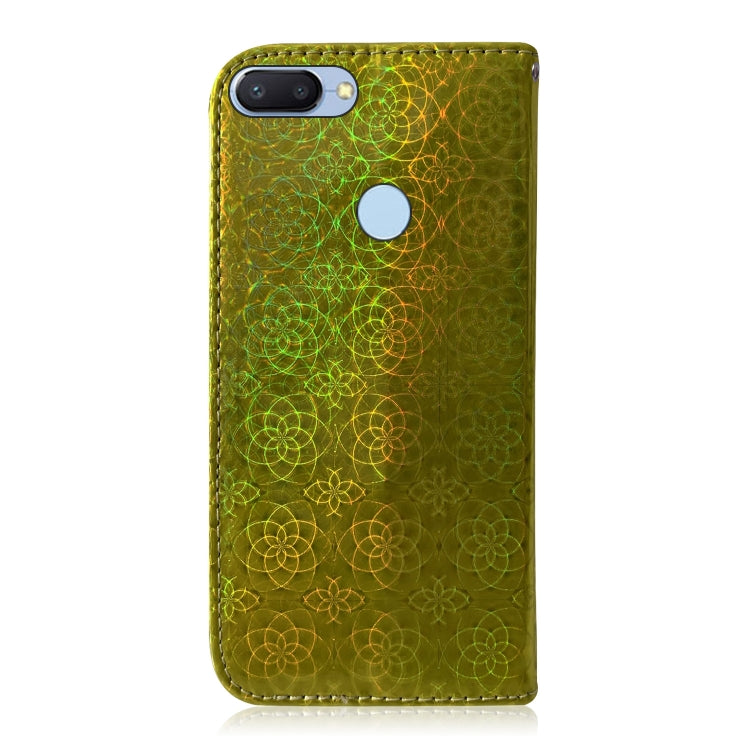 For Xiaomi Redmi 6 / 6A Solid Color Colorful Magnetic Buckle Horizontal Flip PU Leather Case with Holder & Card Slots & Wallet & Lanyard