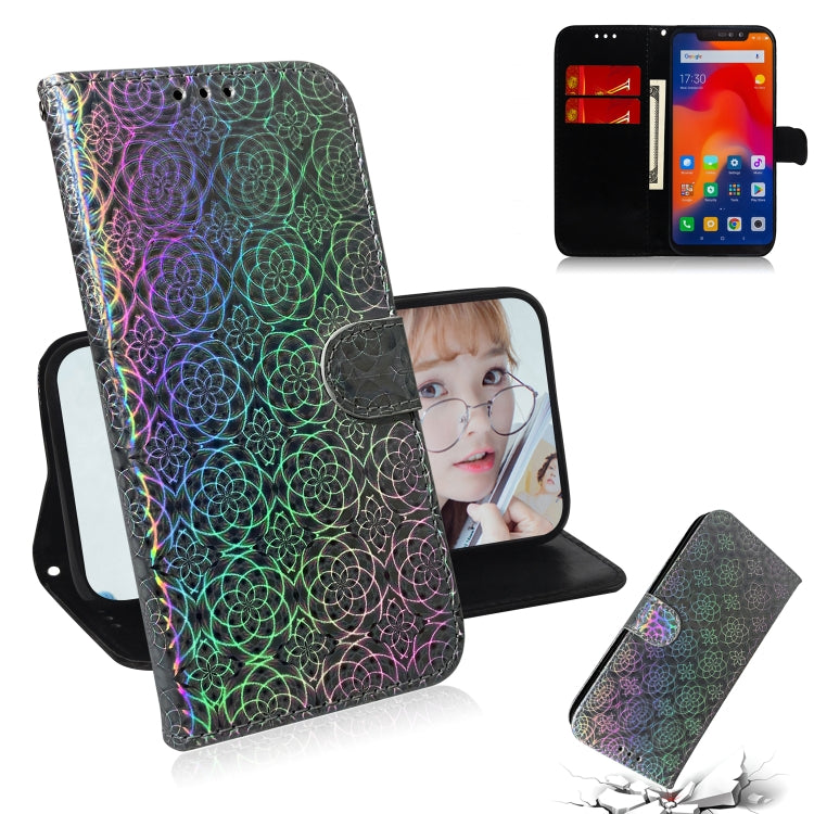 For Xiaomi Redmi Note 6 / 6 Pro Solid Color Colorful Magnetic Buckle Horizontal Flip PU Leather Case with Holder & Card Slots & Wallet & Lanyard