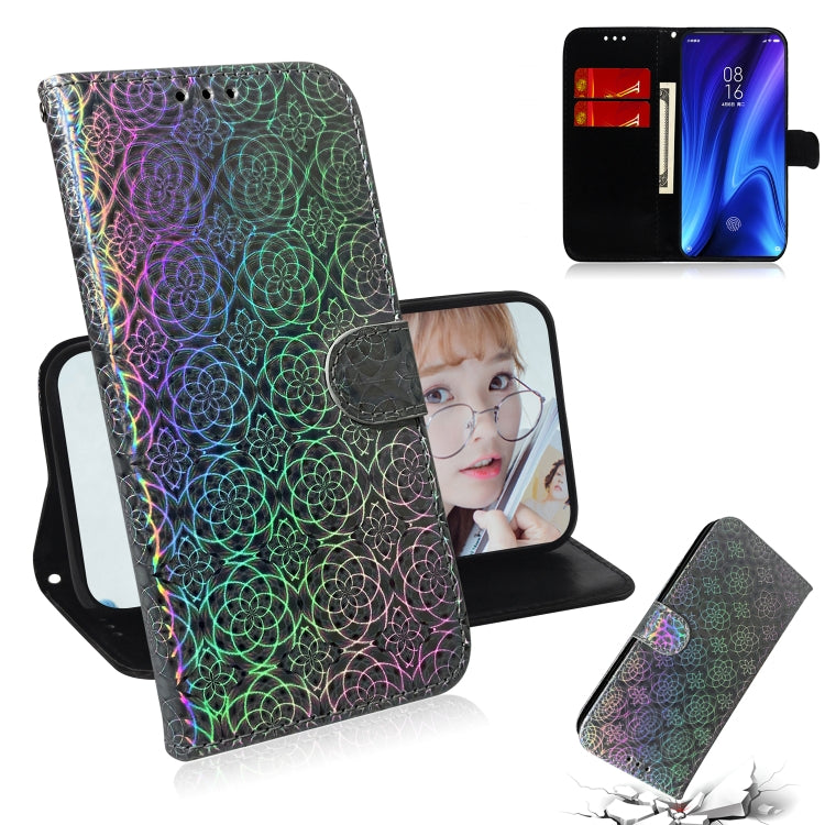 For Xiaomi  Redmi K20 / K20 Pro Solid Color Colorful Magnetic Buckle Horizontal Flip PU Leather Case with Holder & Card Slots & Wallet & Lanyard