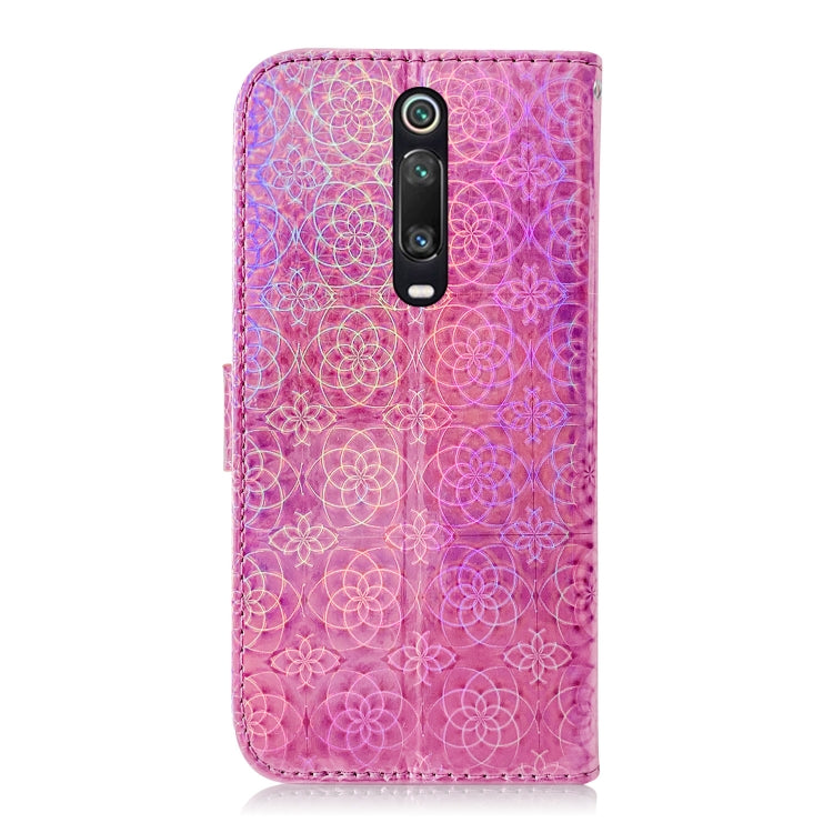 For Xiaomi  Redmi K20 / K20 Pro Solid Color Colorful Magnetic Buckle Horizontal Flip PU Leather Case with Holder & Card Slots & Wallet & Lanyard