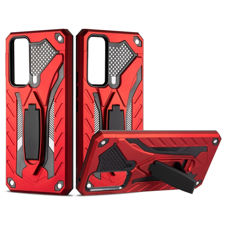 For vivo V20 SE Shockproof TPU + PC Protective Case with Holder