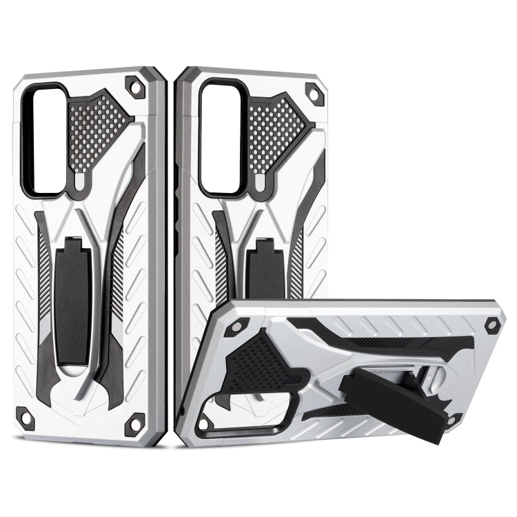 For vivo V20 SE Shockproof TPU + PC Protective Case with Holder