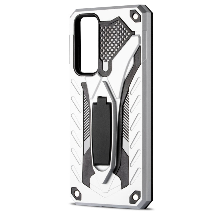 For vivo V20 SE Shockproof TPU + PC Protective Case with Holder