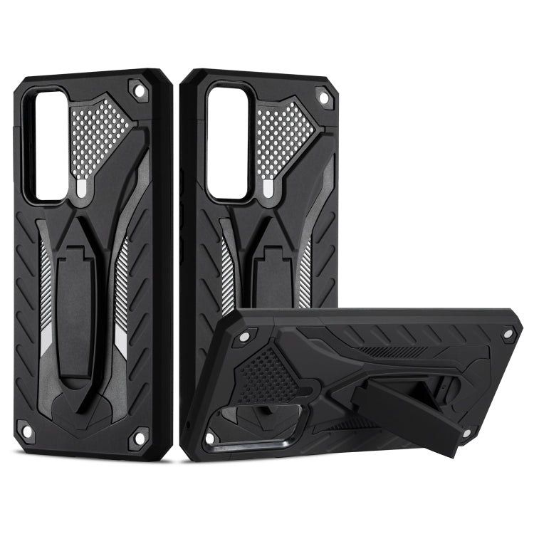 For vivo V20 SE Shockproof TPU + PC Protective Case with Holder